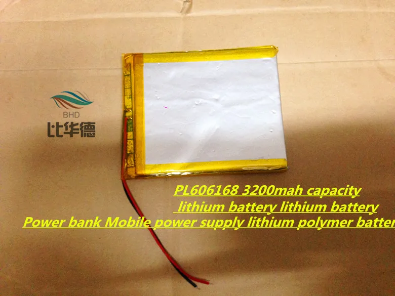 

Power bank Mobile power supply tablet battery PL606168 3200mah capacity lithium battery lithium battery