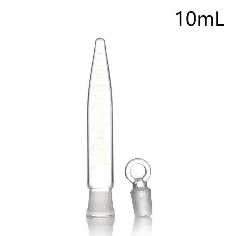 

YCLAB 10mL Glass Centrifuge Tube Sharp Bottom with Glass Stopper and Graduation Laboratory Chemistry Medical Equipment