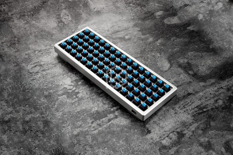 xd75 Anodized Aluminium case for alps matias  xd75am 60% custom keyboard acrylic panels acrylic diffuser  gh60 xd64 xd60 60%