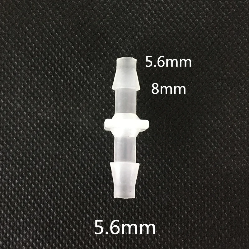 

5.6mm plastic hose adaptors/straight connectors