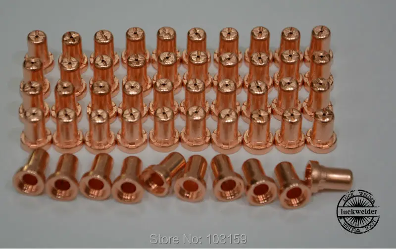 190 PZ di Consumo Estendere Lunga Consigli Elettrodi Per Air Plasma Cutter CUT40 40D 50D CUT50