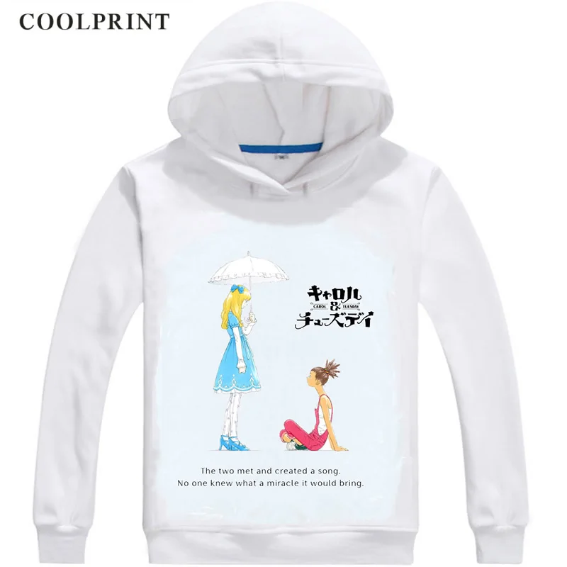 COOLPRINT Shinichiro Watanabe CAROL & TUESDAY Hoodies Hooded Hoodie Anime Manga Cowboy Bebop Spike Spiegel Cosplay Sweatshirts