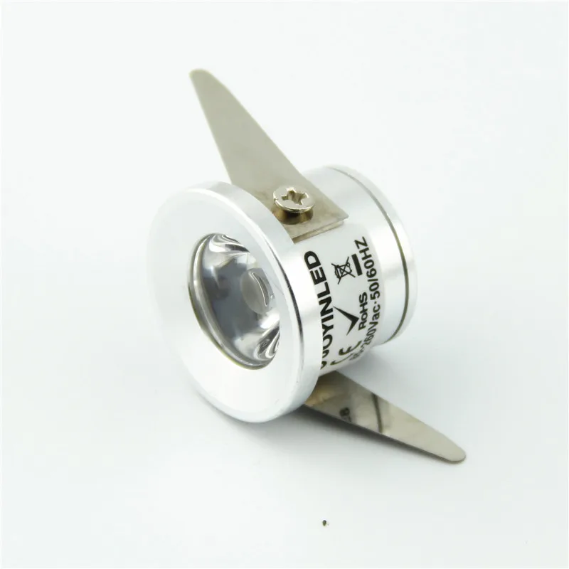 New Design 1 Watt Recessed Led Light Downlight Ceiling Led Light Housing Aluminum Housing Led Spot Light Reflector For Counter