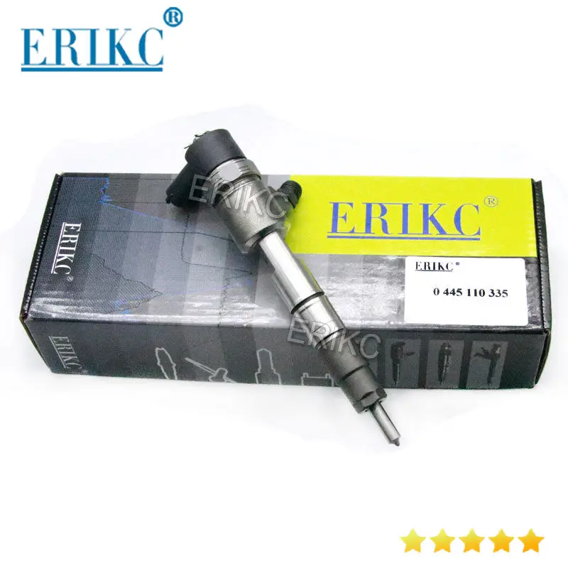 ERIKC Liseron diesel cr injector 0445110335,Diesel Engine Common rail 0445 110 335 Fuel Injector,injector 0 445 110 335