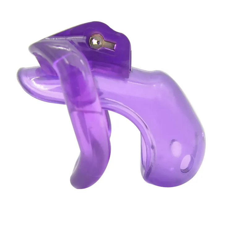 CHASTE BIRD Amazing Price Male Bio-sourced Resin Chastity Device Cock Cage HT V3 Belt With 4 Penis Ring Adult  Lock Sex Toy A380