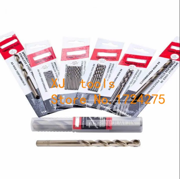 

2PCS 5.1mm-7.5mm HSS-CO M42 Drill Bits Cobalt high speed steel twist Drill Stainless Steel (5.2/5.5/5.8/6.0/6.5/6.8/7.0mm/7.2mm)