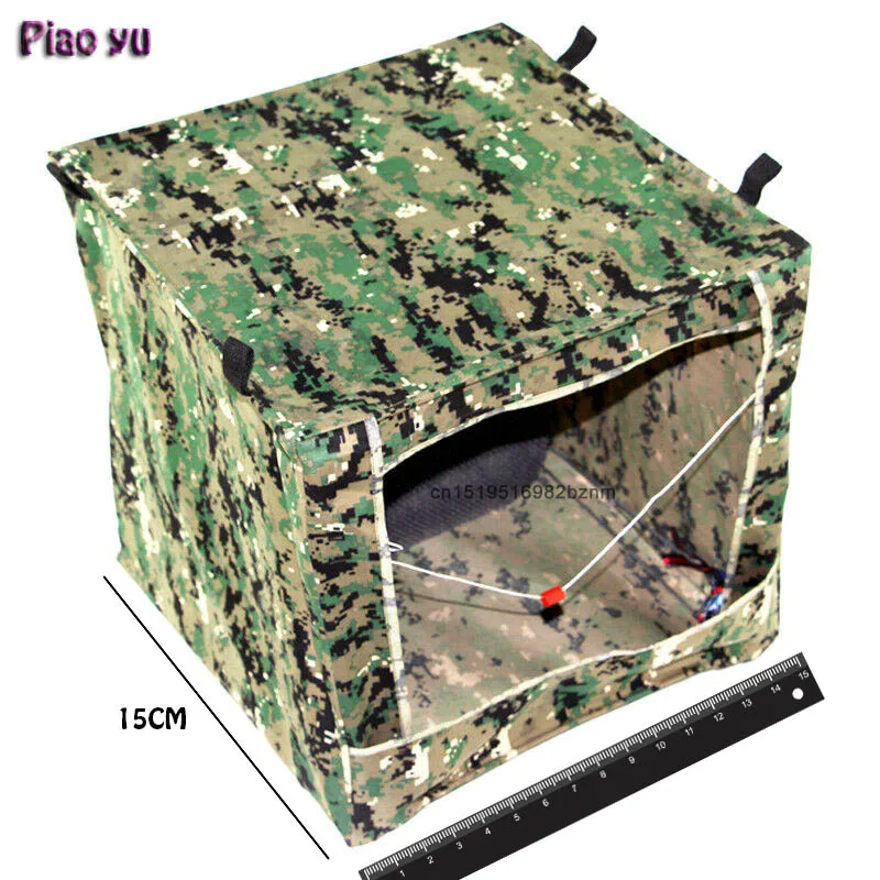 1PC Mini Vertical Square Target 15x15x15cm Slingshot Shooting Archery Target Outdoor Camouflage Box-type Tirachinas Shooting Box