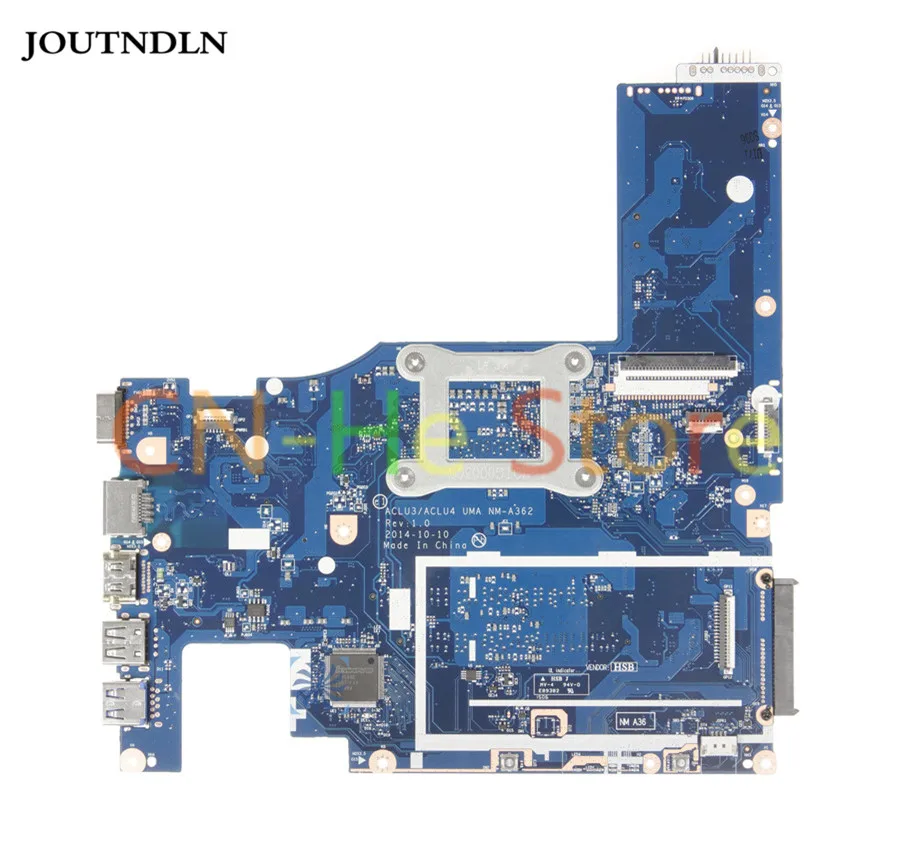 Original FOR Lenovo G50-80 Laptop Motherboard ACLU3/ACLU4 NM-A362 Integrated Graphics W/ i3-4005U CPU