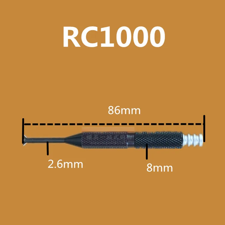 Flip pencil-type caisson trimmer scraping inner hole trimmer to remove burr scraper RC1000 RC2200 RC2000