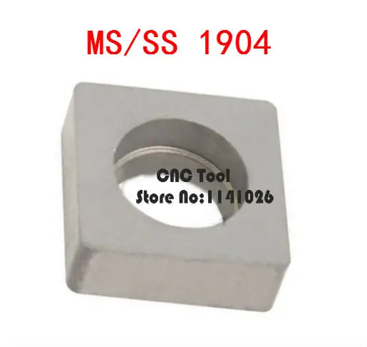 10PCS MS1904/SS1904 Hard alloy Shim turning tool holder accessorie,Suitable for MSSNR/MSDNN/MSRNR/MSKNR/MSBNR,INSERT IS SNMG1906