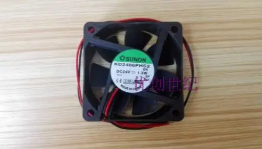 KD2406PHS2.GN 60*60*15 24V 1.3W  6 cm inverter fan