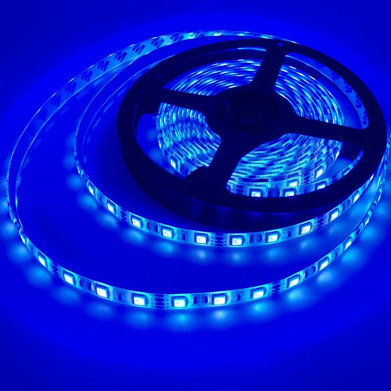 ECLH 5M LED strip 5050 60LED/M DC12V Flexible LED Light Strip RGB Warm Cool White led ruban luces led tiras