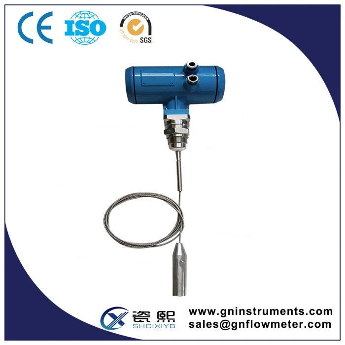 

10 meters measuring range Guide wave Radar level transmitter