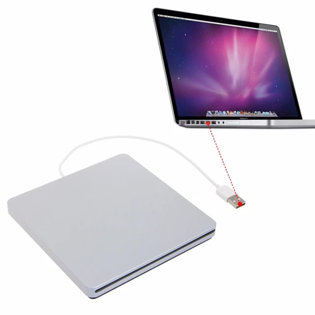 External Usb Cd Dvd Rw Drive Enclosure Case For Macbook Pro Air Optical  Drive - Optical Drives - AliExpress