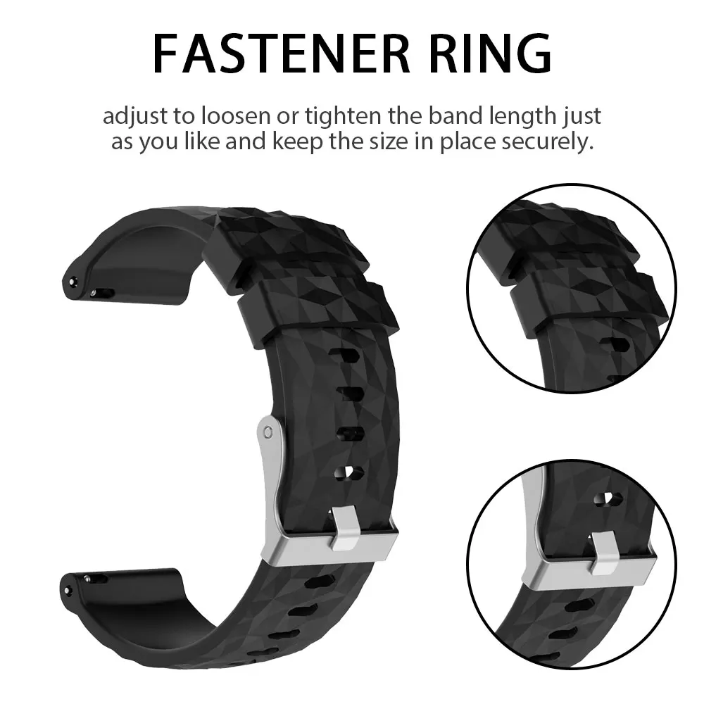 Mode Bands für Suunto Spartan Sport Handgelenk Hr Baro Suunto9 Silikon Atemlos Strap Ersatz Zubehör Armband