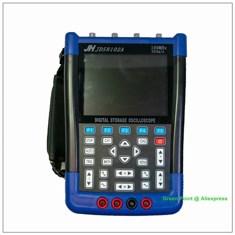 Jinhan JDS8102A يده ملتقط الذبذبات الرقمي 500 متر/الثانية معدل أخذ العينات الالكترونيات المهنية المتر قنوات إشارة مولد