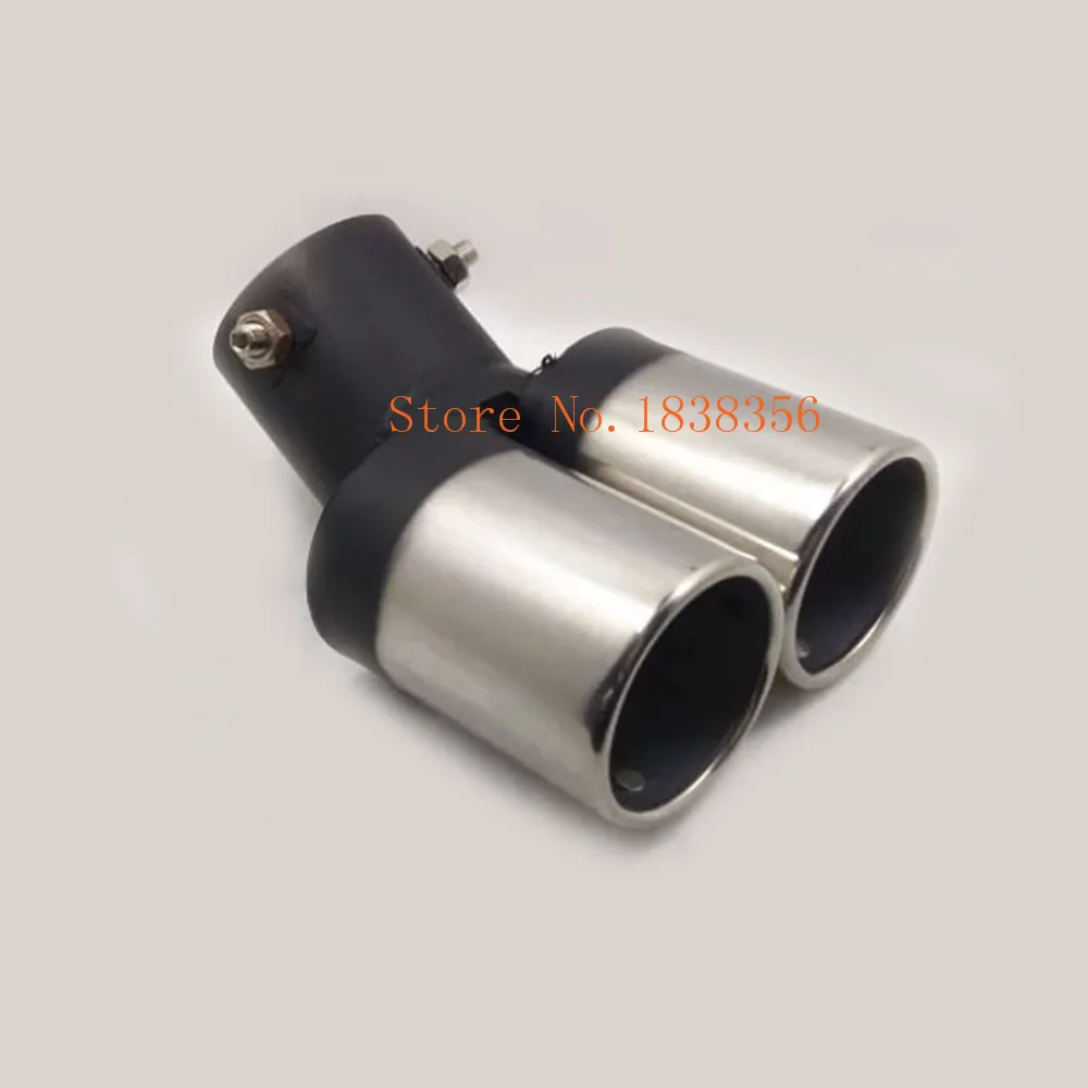 For Mitsubishi Eclipse Cross 2017 2018 2019 2020 2021 Car Outlet Muffler Exterior End Dedicate Stainless Steel Exhaust Tip Tail