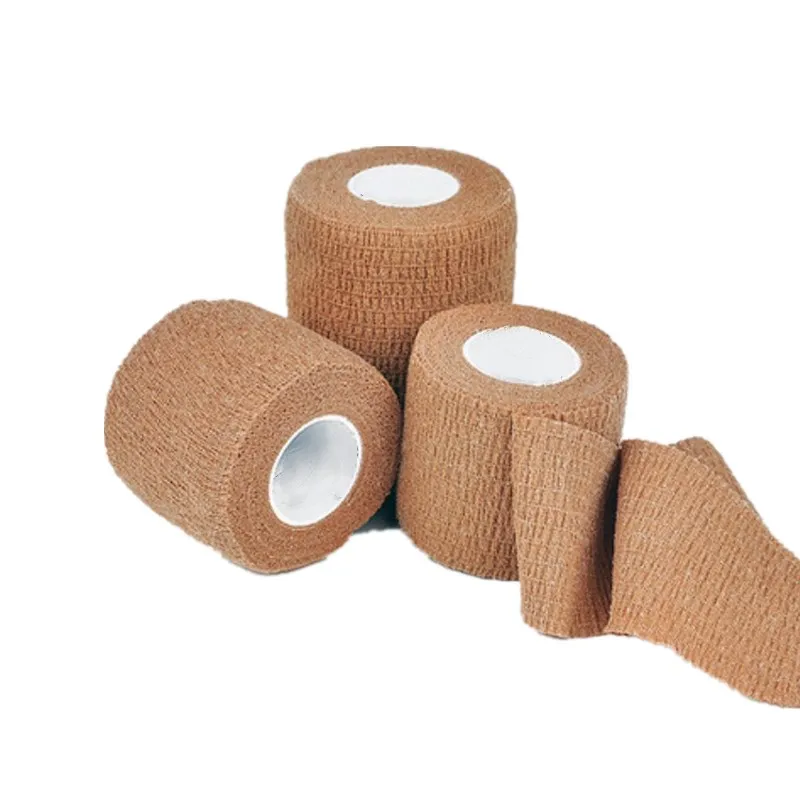 Wegwerp Non Woven Samenhangend Zelfklevende Elastische Bandage Voor Dressing Vaste Of Om Licht Compressie