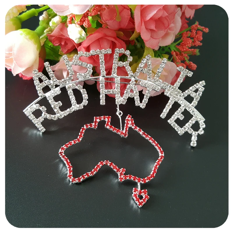 Red Hat Ladies Brooch 