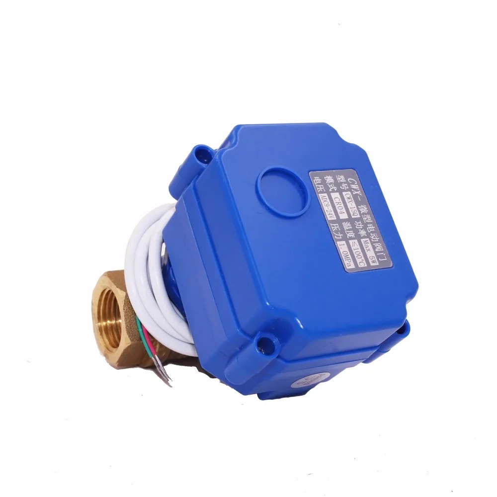 CWX-15N 5S CR01 CR02 CR05 DC3.6-6V DC12V DN15 DN20 DN25 NPT female reduced bore electric brass valve for drain irrigation water