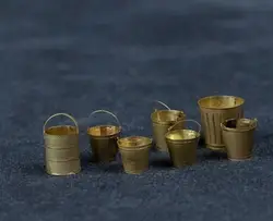 1/35 Scale Various Buckets 1 PC Etching Sheets For Military Model Scenes Accept Drop Shipping