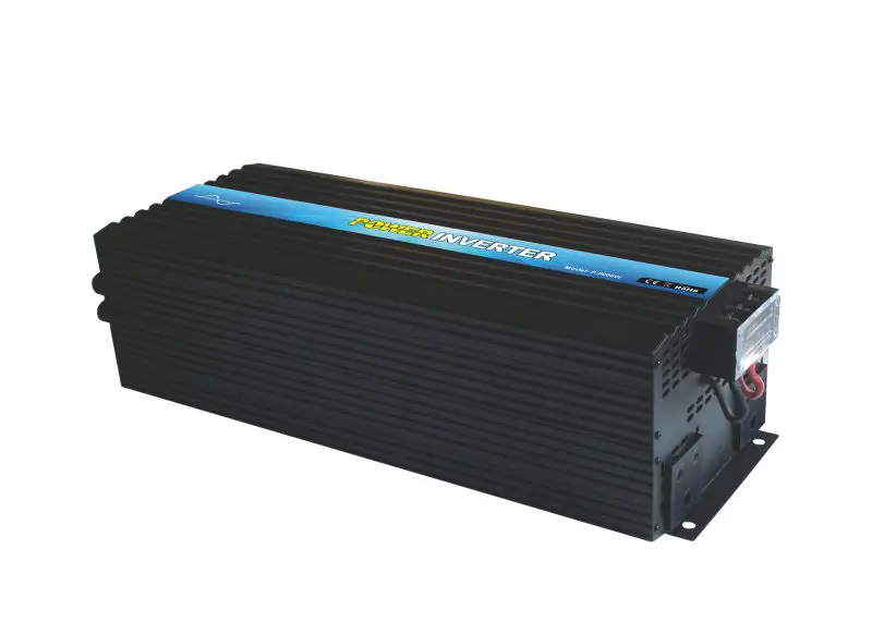 Full power soft start pure sine wave 6000w conversor dc 24V 120V