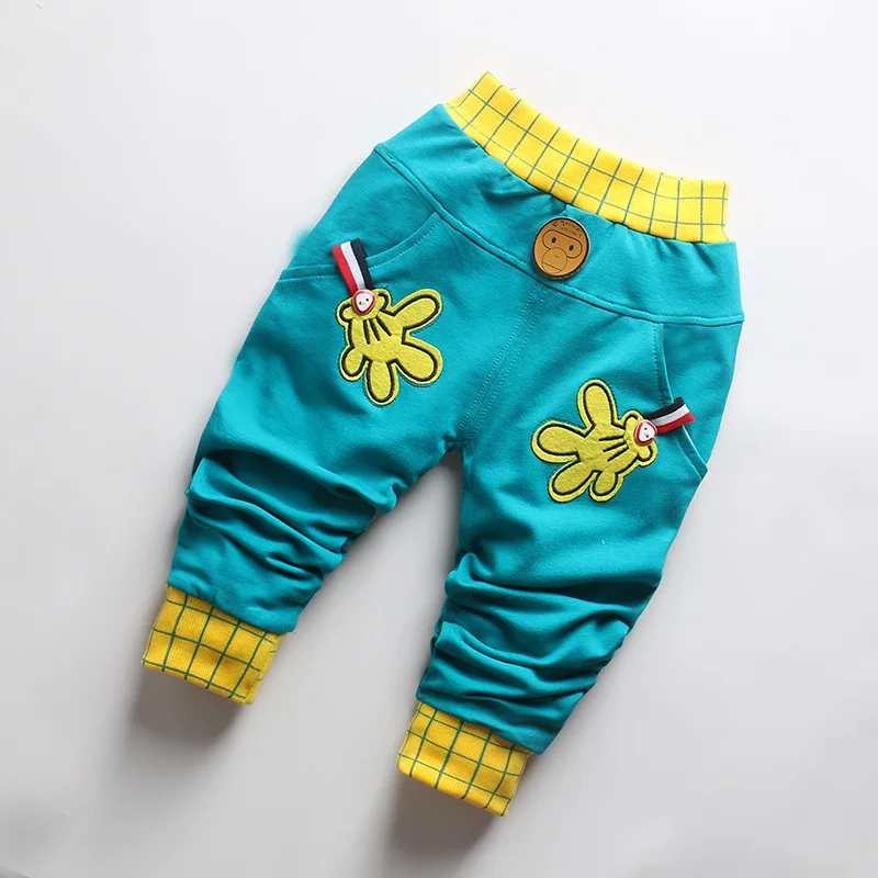 2016 spring & autumn new baby pants Pentagram and letters pattern cotton 1 piece sport pants baby boy / girls pants 0-2 year