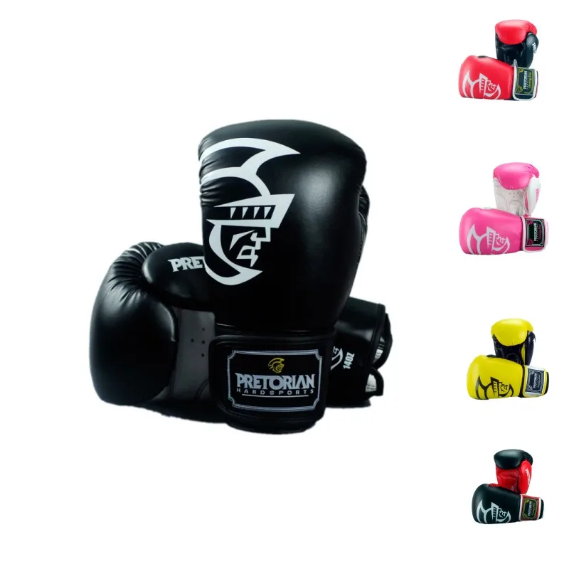 high quality original Adults Women/Men Boxing Gloves Leather MMA Muay Thai Boxe De Luva Mitts Sanda Equipments10-16OZboks