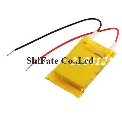 온도 조절 PTC 가열 요소 5/12/24/220V 30x24x3mm 5~120W 50~280Degree 항온 PTC 히터 플레이트 절연 필름