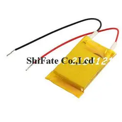 온도 조절 PTC 가열 요소 5/12/24/220V 30x24x3mm 5~120W 50~280Degree 항온 PTC 히터 플레이트 절연 필름