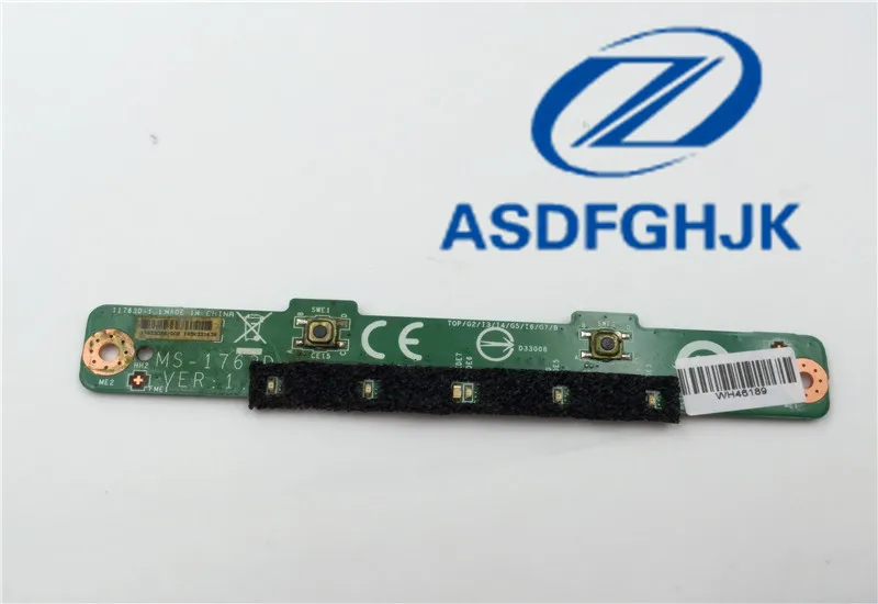 FOR MS-1763D GENUINE ORIGINAL FOR MSI TOUCHPAD BUTTON BOARD W/ CABLE GT70 MS-1763 SERIES 100% Test ok