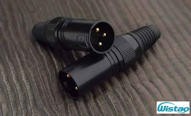 

Разъем XLR Корпус из цинкового сплава с краской Позолоченные внутренние контакты Изоляция PA66 для кабеля XLR HIFI Audio DIY