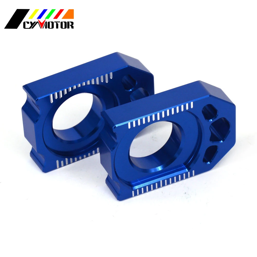 Corrente de bloco de ajuste traseiro cnc para yamaha yz125 yz250 yz250f yz450f yz125x yz250x yz450fx yz250fx wr250f wr450f wr250r wr250x