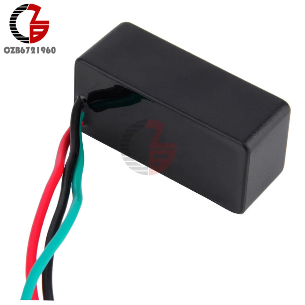 DC 12V 240W 3-Pin Turn Signal Flasher Relay For Motorcycle ATV Lamp LED Light