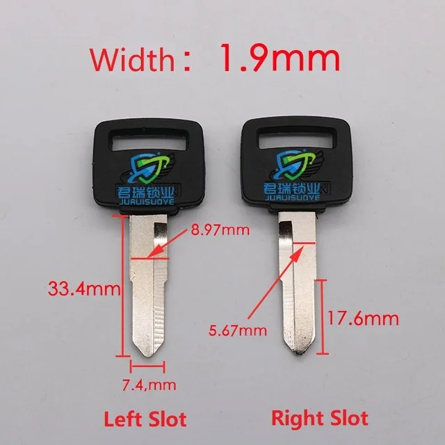 JG023 Dành Cho Xe Máy Honda Chìa Khóa Phôi (10 Chiếc) Miễn Phí Vận Chuyển