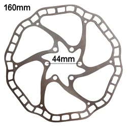 Bicycle Disc Brake Rotor SUS 410 Material 160MM HS1 6 Bolts MTB Mountain Bike Disc Hydraulic Mountain brake disc mtb 160 mm