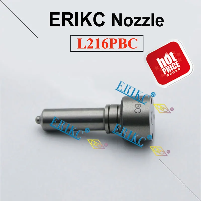 

ERIKC L216PBC High Quality Common Rail Spray Nozzle Set L216PBD ALLA148FL216 for BEBE4D08001 BEBE4D24002 BEBE4D16001