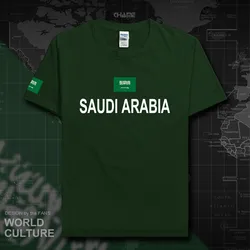 Saudi Arabia t shirts man 2019 t-shirts 100% cotton nation team tshirt cotton meeting fans streetwear fitness Saudi Arabian SA