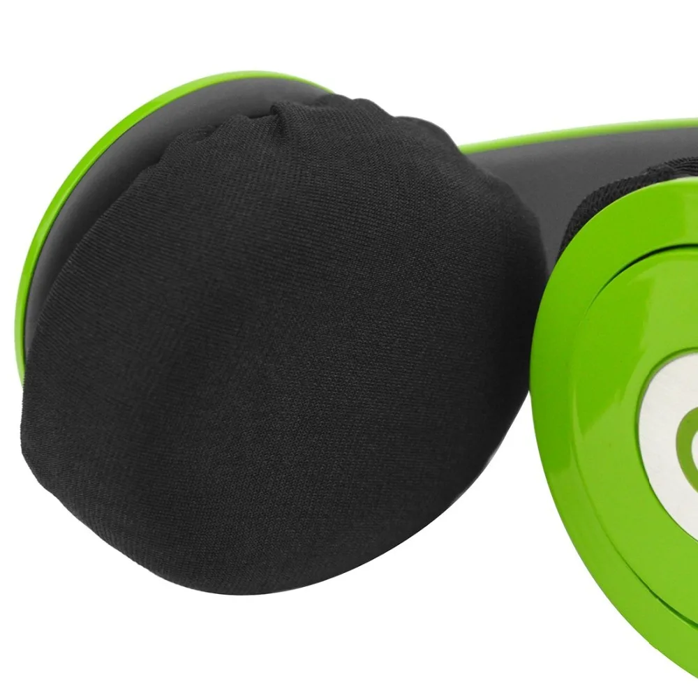 2ペア伸縮性ファブリックヘッドフォンカバー/洗える衛生カップイヤパッドカバーは1.6 " - 3" イヤパッドに適合します小さな耳のヘッドセット