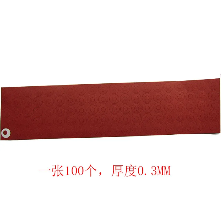 Single hole fast Pakistani paper 18650 battery special battery insulation insulation gasket tape adhesive patch accessories
