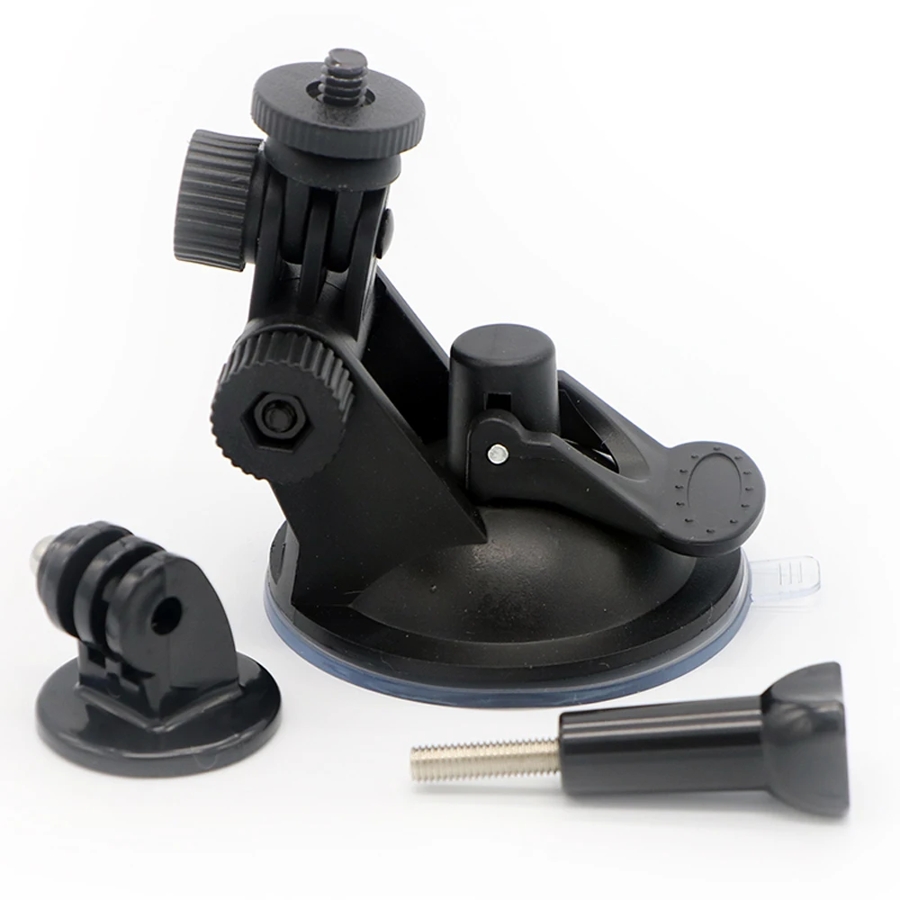 ดูดถ้วย Mount ผู้ถือกระจกรถยนต์ Mount สําหรับ GoPro Hero 12 11 10 9 8 7 6 5 4 DJI OSMO Action กล้องสําหรับ iPhone สมาร์ทโฟน