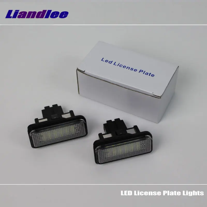 

Liandlee Car License Plate Lights For Mercedes Benz SLK R171 2004-2011 Auto Number Frame Lamp Bulb LED Electronic Accessories