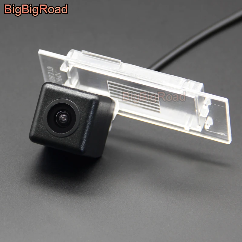 BigBigRoad Car Rear View Camera For Benz Smart Fortwo 2017  For Renault Kadjar Clio Estate IV 2016 2017 Sandero II Stepway 2