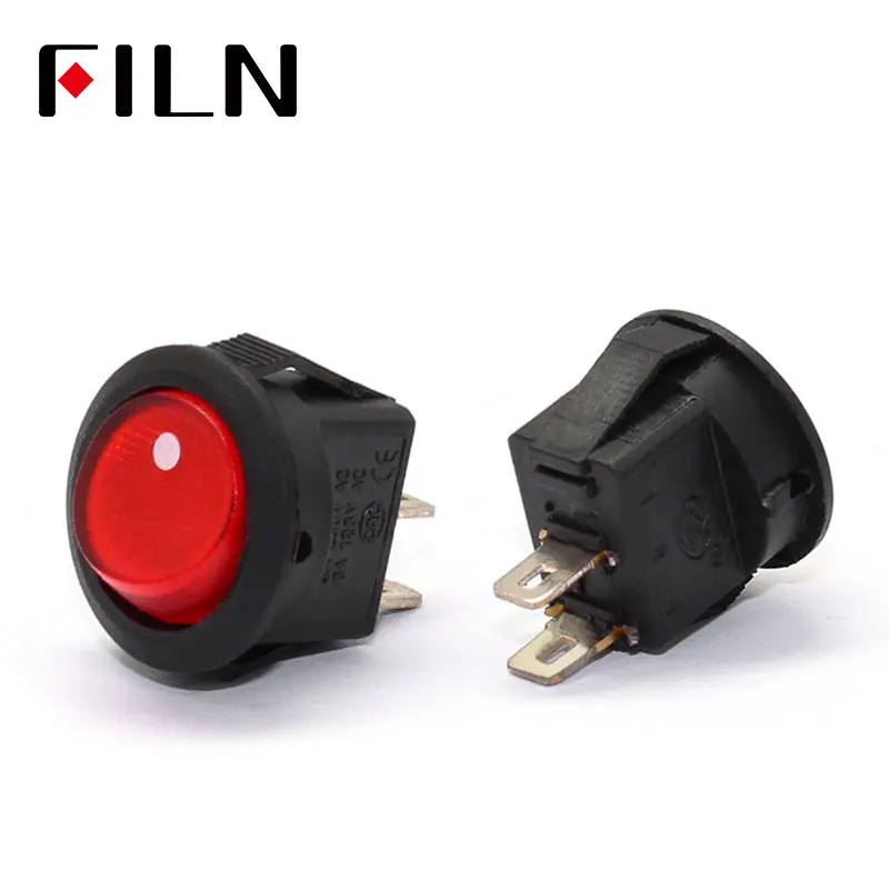 FILN KCD1  2 pins 3pins  IP65 on off Snap-in Rocker Switch Mini Switch  Coffee machine  button switch small