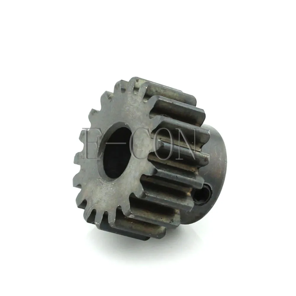 1 Pcs 1.5M18T 12 Mm Breedte 5 Mm/6 Mm/6.35 Mm/8 Mm/10 Mm /12 Mm Boring 18 Tanden Module 1.5 Motor Metal Gear Wheel Top Schroef