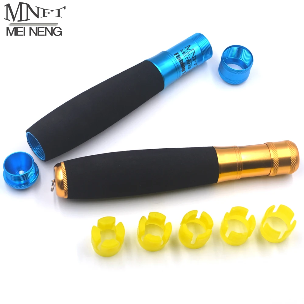 

MNFT 2 комплекта ручек для удочки из алюминиевого сплава и EVA, комплект ручек для удочки «сделай сам», многофункциональная ручка для смены удочки