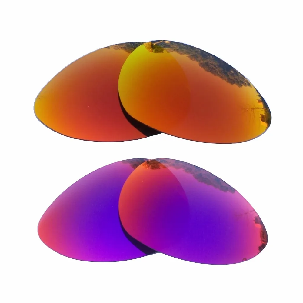 

Orange Red Mirrored & Midnight Sun Mirrored Polarized Replacement Lenses for Crosshair S Frame 100% UVA & UVB