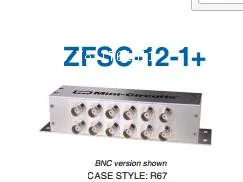 [LAN] Mini-Circuits ZFSC-12-1-S+ 1-200MHz twelve SMA power divider