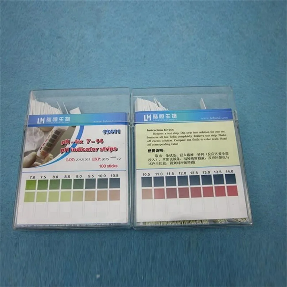 PH Test Strip Alkaline Acid Indicator Paper Universal Lab Test Paper For Liquid Soil Aquariums Measuring