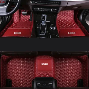 Custom Car Floor Matten für VW, Polo -Limousine Touran 2007, Golf MK4, 4, 5, 7, 8, Passat B5, B6, B7, Touareg Tiguan, Teppiche, Accessoires Teppiche, 10 Hauptverkaufs -Teppichauto Golf MK4 - №10